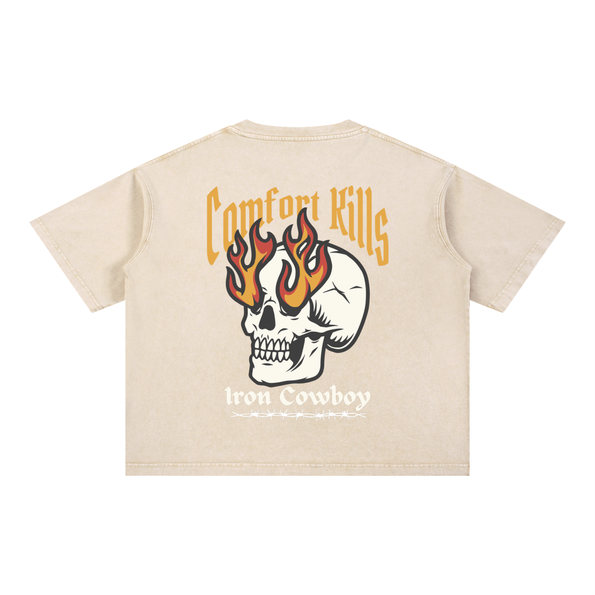 The "Comfort Kills" Heavyweight Oversized Tee